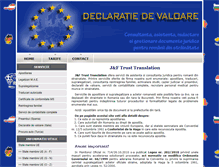 Tablet Screenshot of declaratie-de-valoare.com